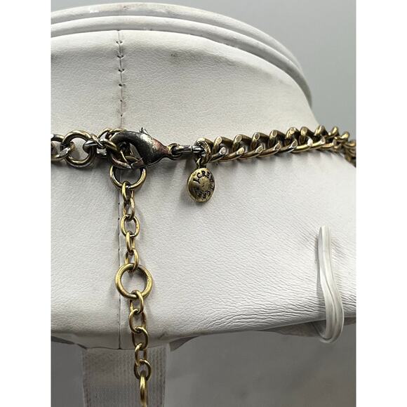 J. Crew Clear Spear Prong Set Faceted Rhinestone Statement
Necklace - Picture 6 of 9